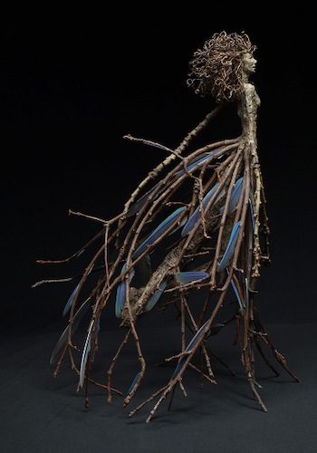 Cerulean Breeze 14x12x12 $2000 at Hunter Wolff Gallery